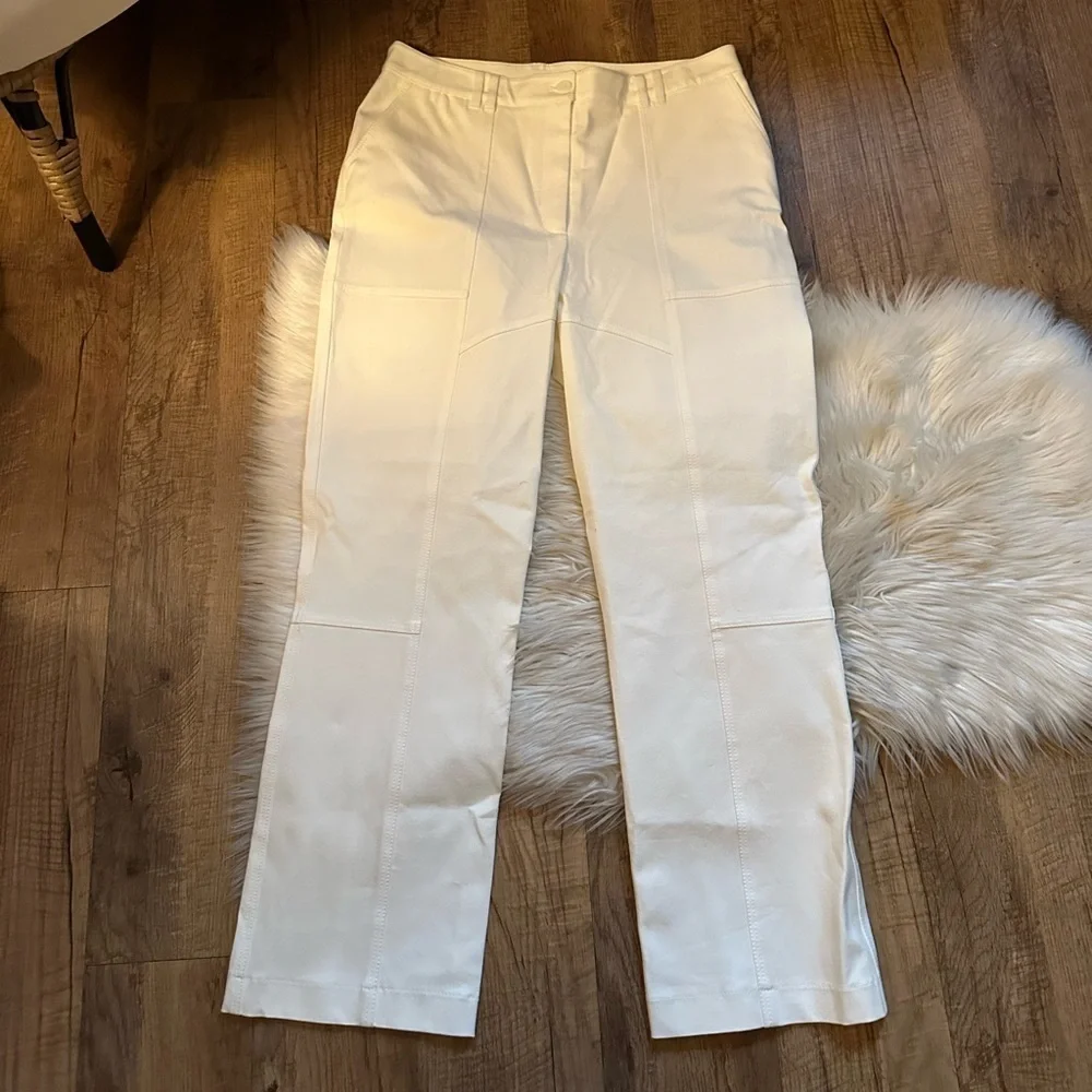 JONATHAN SIMKHAI Jesslyn Pant In Cream